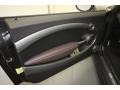 Dark Truffle Lounge Leather 2012 Mini Cooper S Convertible Highgate Package Door Panel