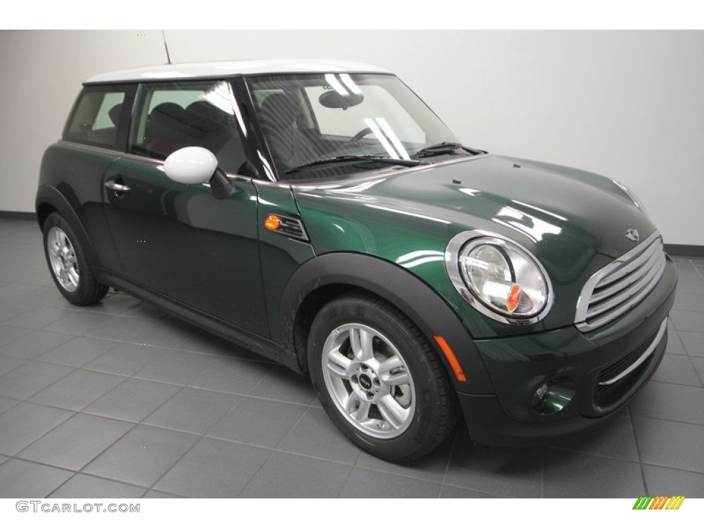 British Racing Green II Metallic 2012 Mini Cooper Hardtop Exterior Photo #67293743