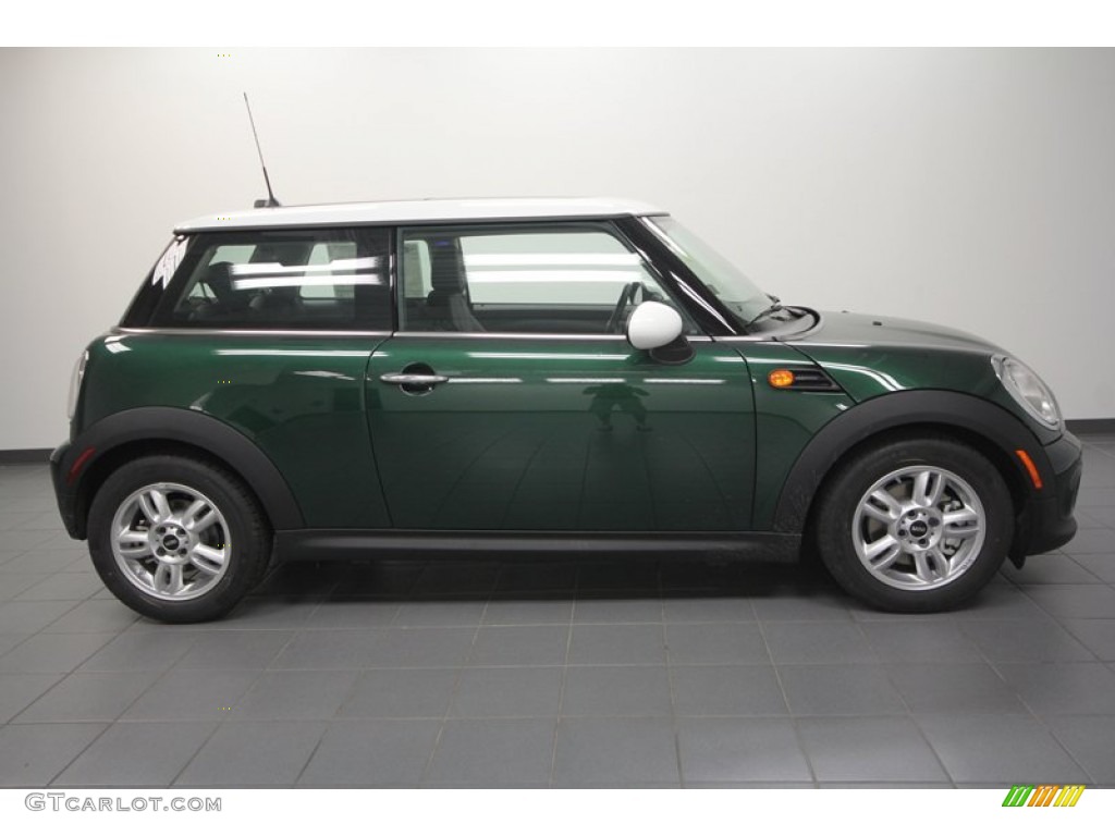 British Racing Green II Metallic 2012 Mini Cooper Hardtop Exterior Photo #67293749