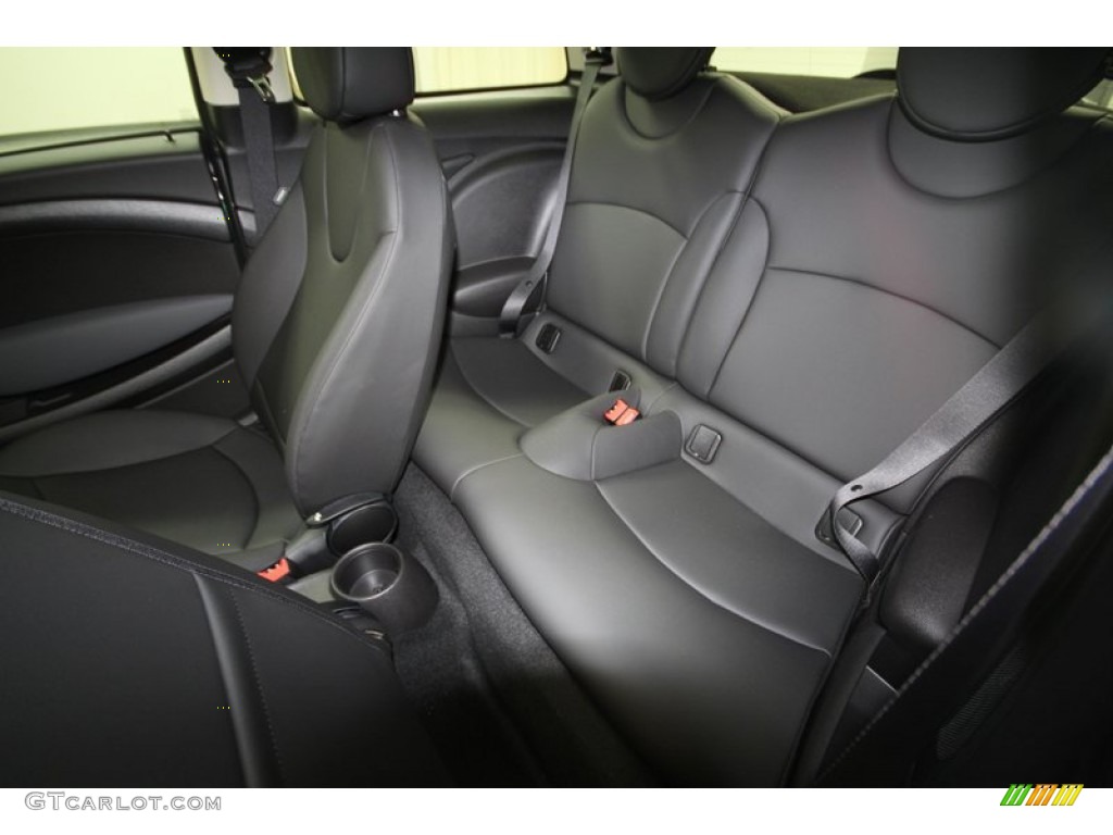Carbon Black Interior 2012 Mini Cooper Hardtop Photo #67293836