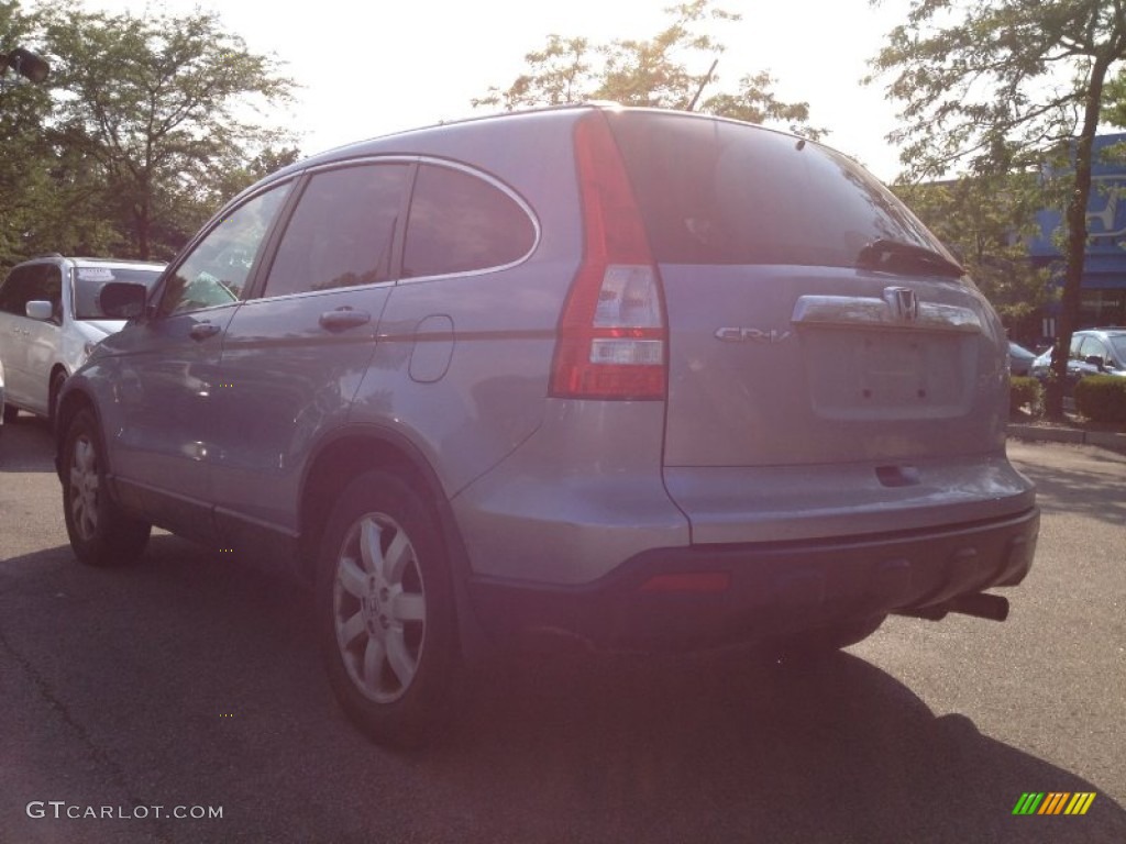 2009 CR-V EX-L 4WD - Glacier Blue Metallic / Gray photo #11