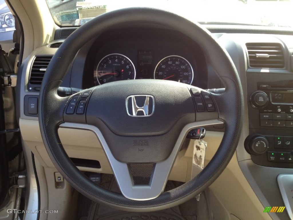 2008 CR-V EX 4WD - Borrego Beige Metallic / Ivory photo #26