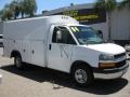 2004 Summit White Chevrolet Express 3500 Cutaway Commercial Van  photo #1