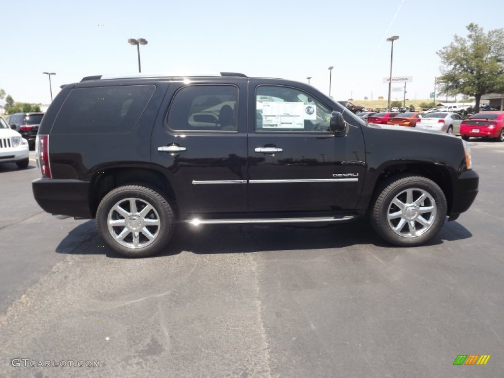 Onyx Black 2013 GMC Yukon Denali AWD Exterior Photo #67295435