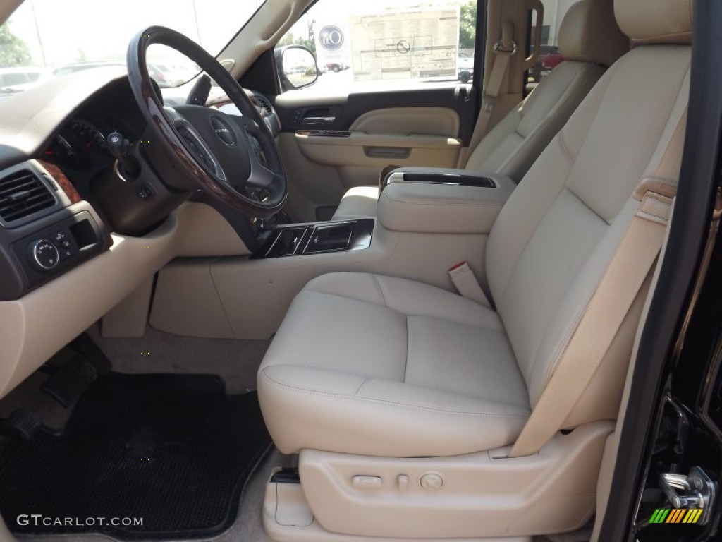 Cocoa/Light Cashmere Interior 2013 GMC Yukon Denali AWD Photo #67295499