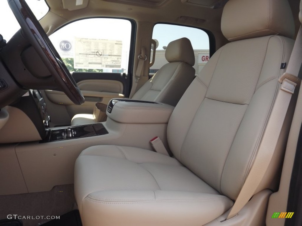 Cocoa/Light Cashmere Interior 2013 GMC Yukon Denali AWD Photo #67295522