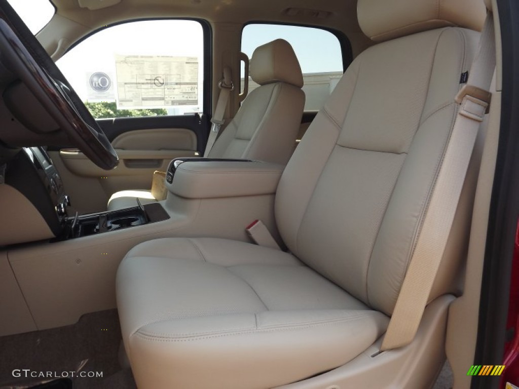 Cocoa/Light Cashmere Interior 2013 GMC Yukon Denali AWD Photo #67295661