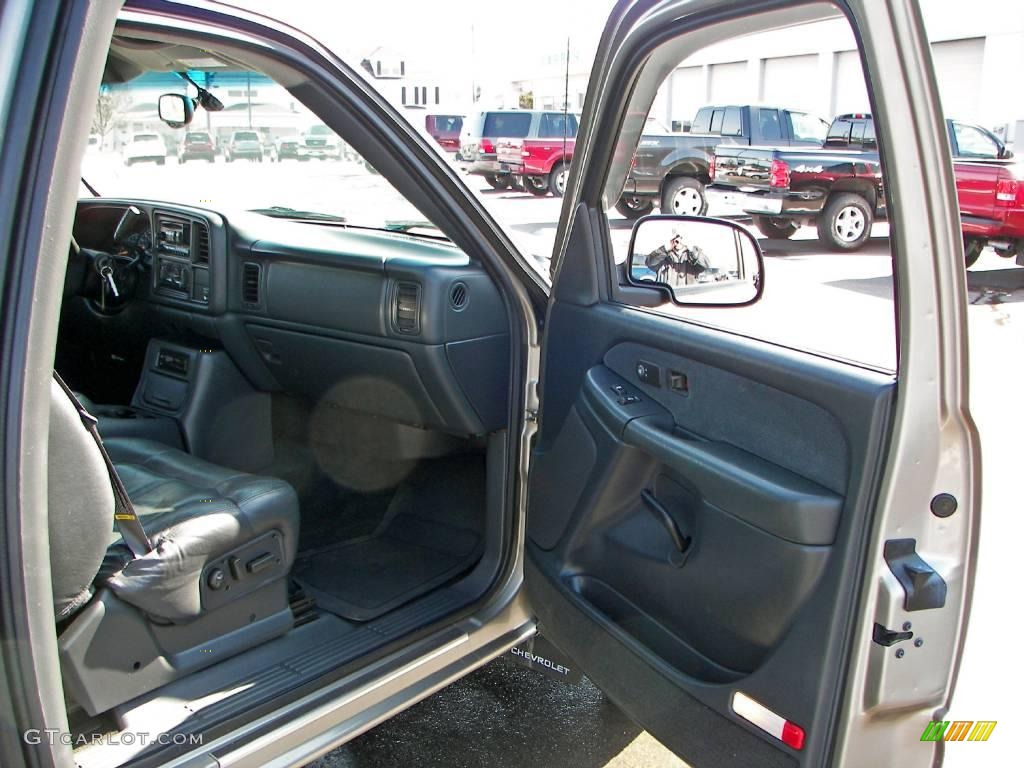 2000 Silverado 1500 LT Extended Cab 4x4 - Light Pewter Metallic / Medium Gray photo #16