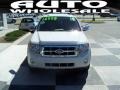 2010 White Suede Ford Escape XLT  photo #2