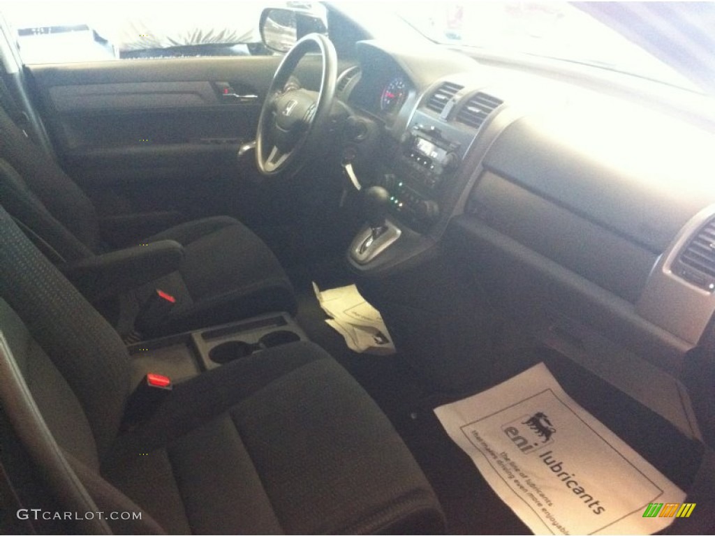 2009 CR-V EX 4WD - Crystal Black Pearl / Black photo #7