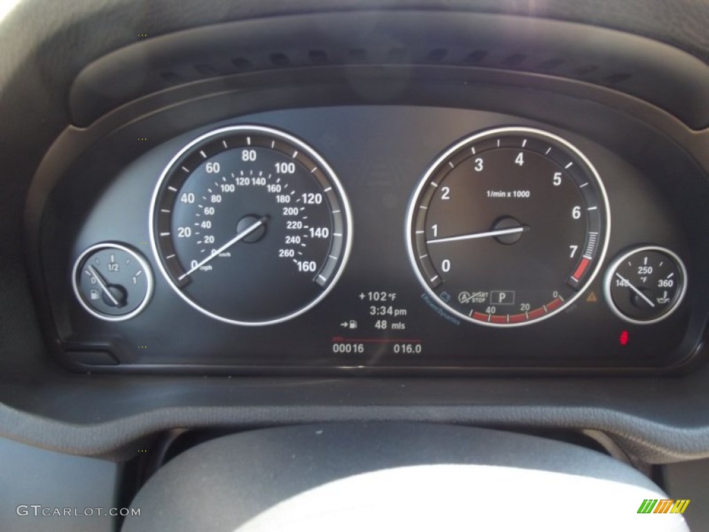 2013 BMW X3 xDrive 28i Gauges Photo #67300742