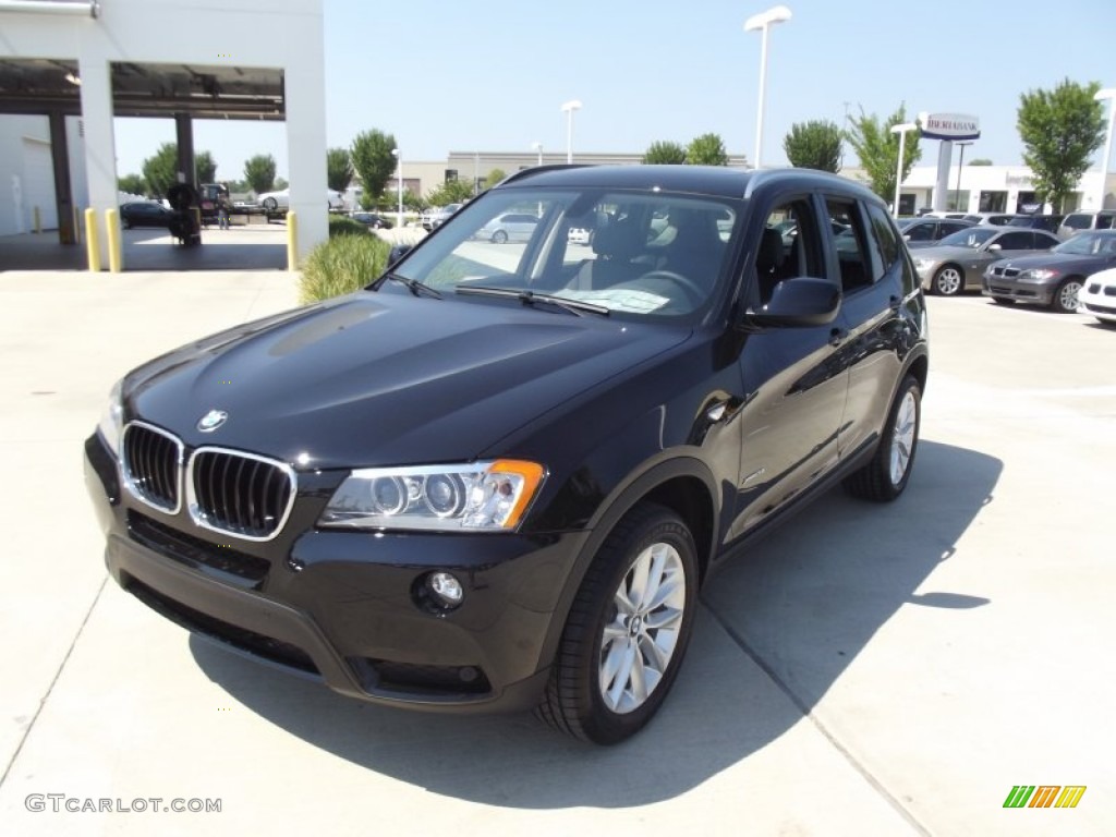 2013 X3 xDrive 28i - Jet Black / Black photo #1