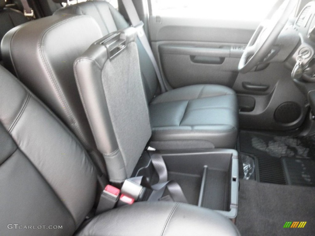 Ebony Interior 2013 GMC Sierra 1500 SLE Extended Cab 4x4 Photo #67300964