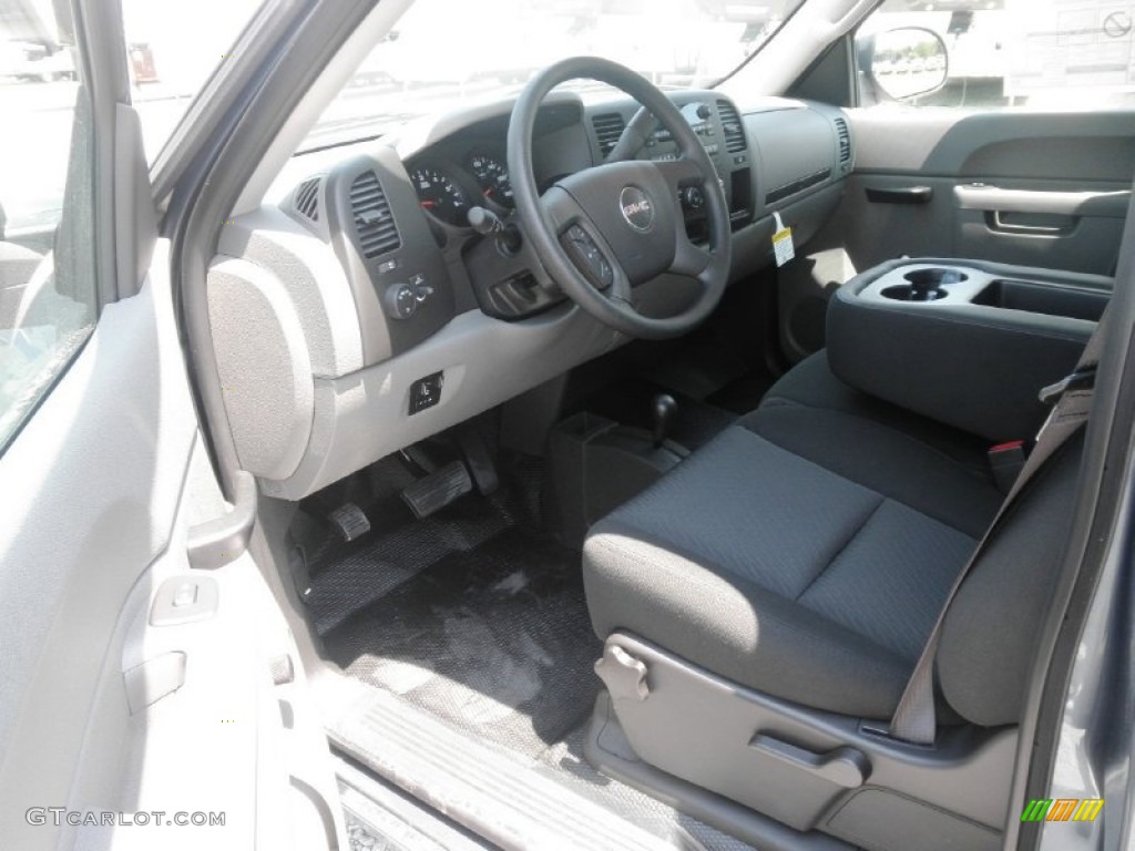 Dark Titanium Interior 2013 GMC Sierra 1500 Regular Cab 4x4 Photo #67301336
