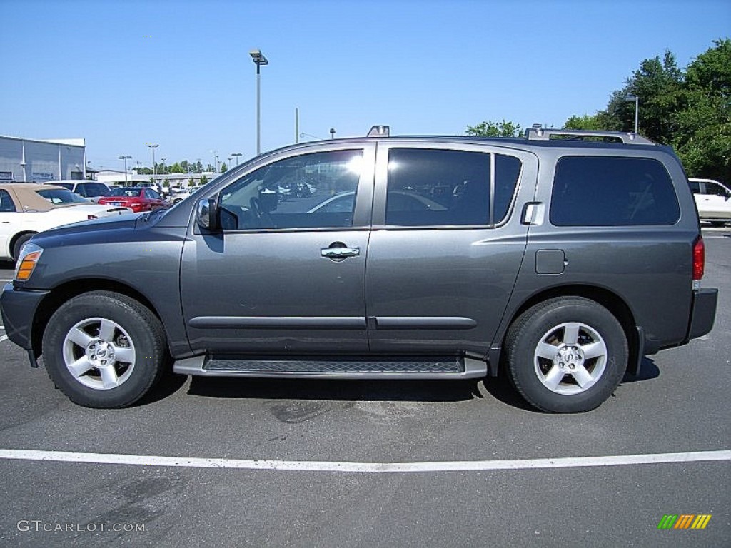 2004 Armada SE - Smoke Metallic / Steel/Titanium photo #1