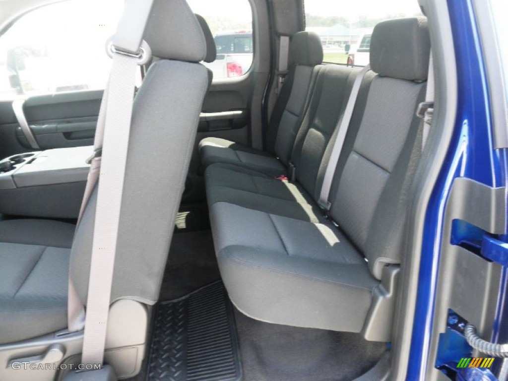 Ebony Interior 2013 GMC Sierra 2500HD SLE Extended Cab 4x4 Photo #67301771