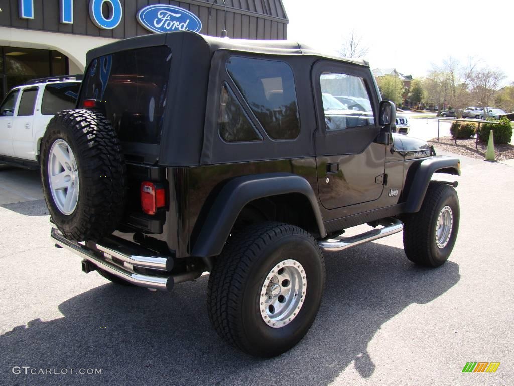 2006 Wrangler Rubicon 4x4 - Black / Dark Slate Gray photo #5