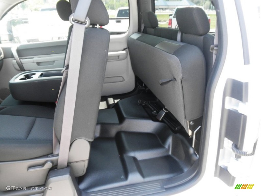 Dark Titanium Interior 2013 GMC Sierra 2500HD Extended Cab 4x4 Photo #67301977