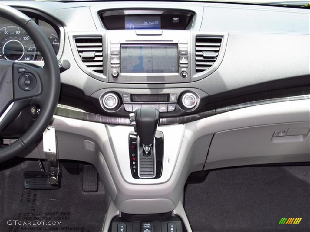 2012 Honda CR-V EX-L Gray Dashboard Photo #67301999