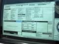 2013 GMC Sierra 2500HD Extended Cab 4x4 Window Sticker