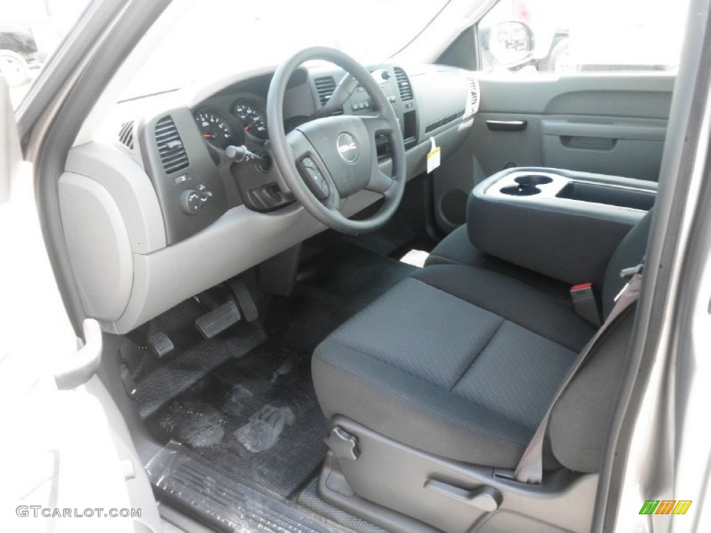 Dark Titanium Interior 2013 GMC Sierra 1500 Regular Cab Photo #67302071