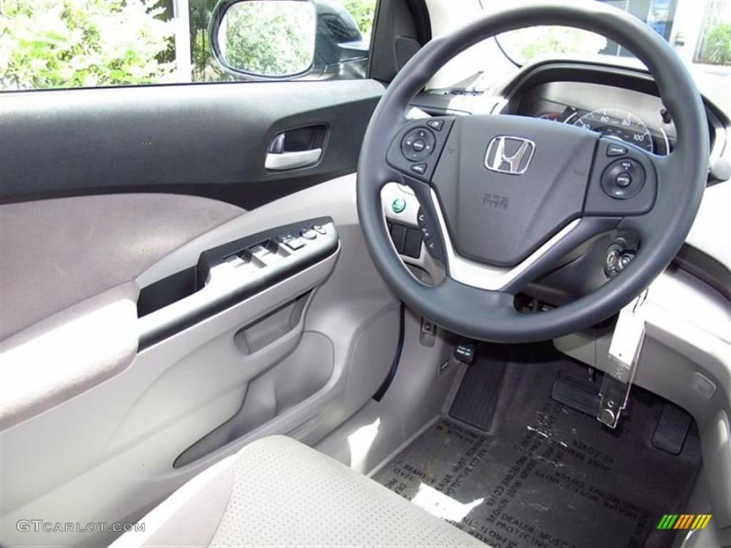 2012 CR-V EX - Polished Metal Metallic / Gray photo #5