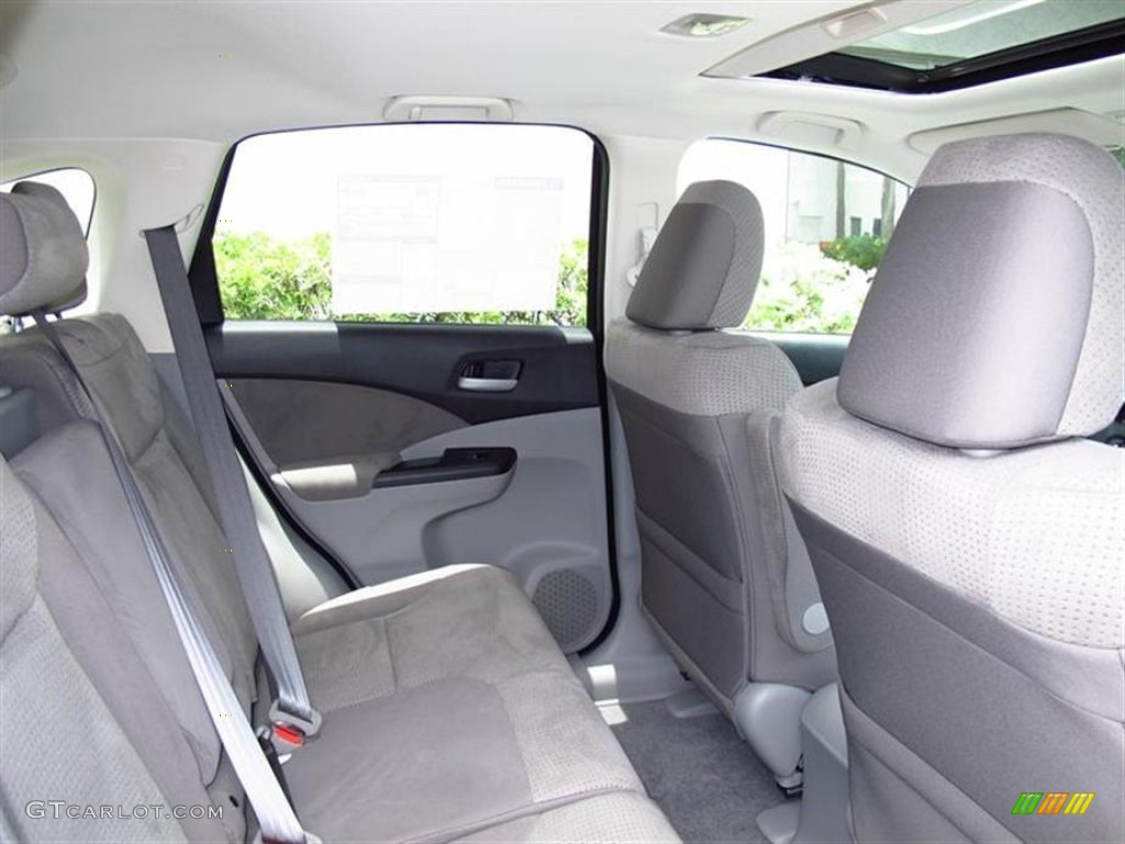 2012 CR-V EX - Polished Metal Metallic / Gray photo #8