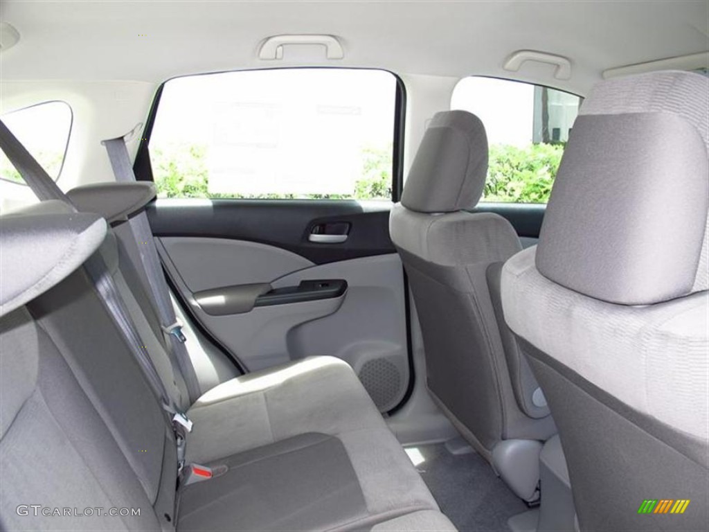 2012 CR-V LX - Alabaster Silver Metallic / Gray photo #8