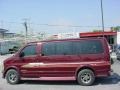 2000 Dark Carmine Red Metallic Chevrolet Express 3500 SS454 Passenger  photo #7