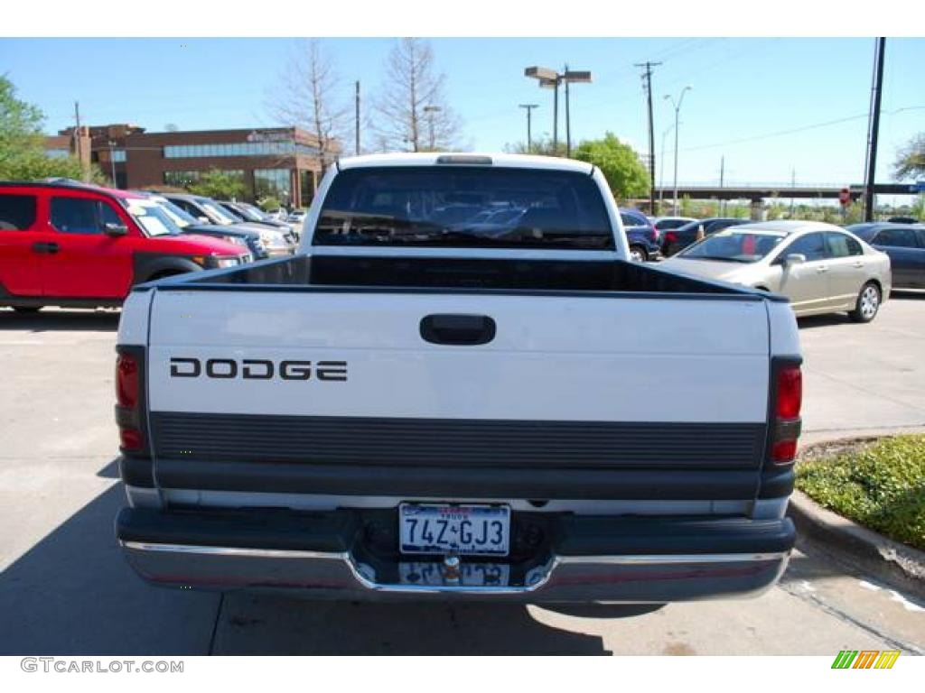 1998 Ram 1500 ST Extended Cab - Bright White / Gray photo #6