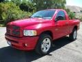 2005 Flame Red Dodge Ram 1500 SLT Regular Cab 4x4  photo #5