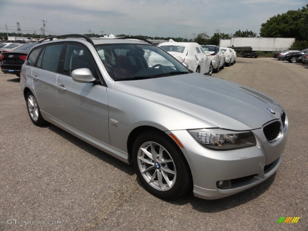 Titanium Silver Metallic 2010 BMW 3 Series 328i xDrive Sports Wagon Exterior Photo #67306178