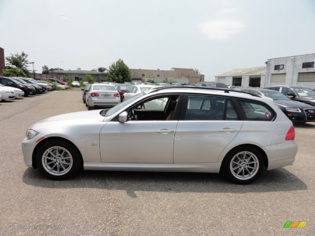Titanium Silver Metallic 2010 BMW 3 Series 328i xDrive Sports Wagon Exterior Photo #67306241