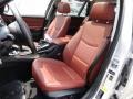 Chestnut Brown Dakota Leather Front Seat Photo for 2010 BMW 3 Series #67306295