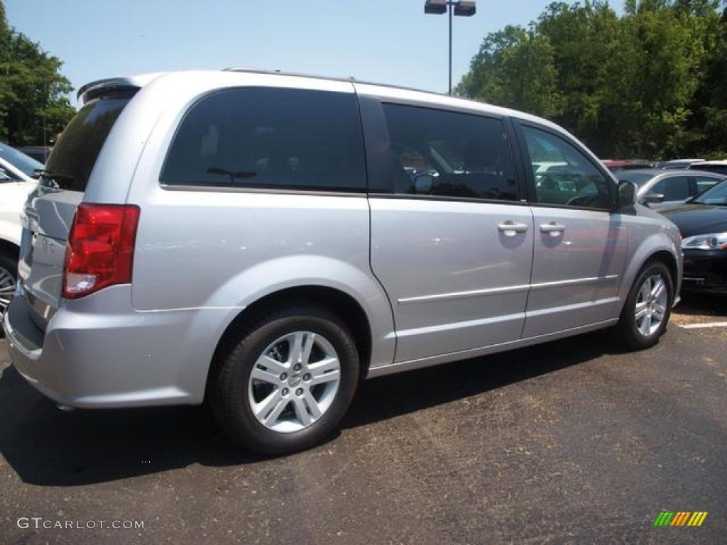 2012 Grand Caravan SXT - Bright Silver Metallic / Black/Light Graystone photo #3