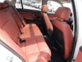 Chestnut Brown Dakota Leather Rear Seat Photo for 2010 BMW 3 Series #67306369