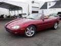 1997 Carnival Red Pearl Metallic Jaguar XK XK8 Convertible  photo #2