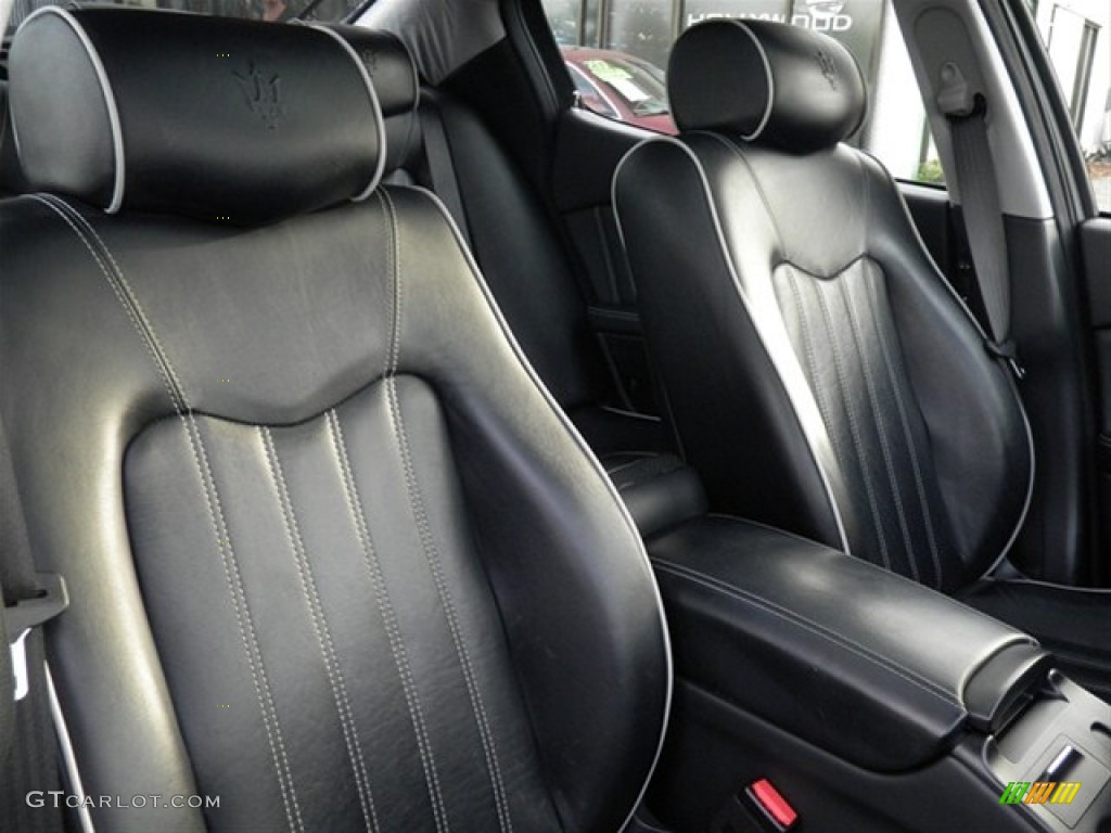Nero Interior 2006 Maserati Quattroporte Sport GT Photo #67308744