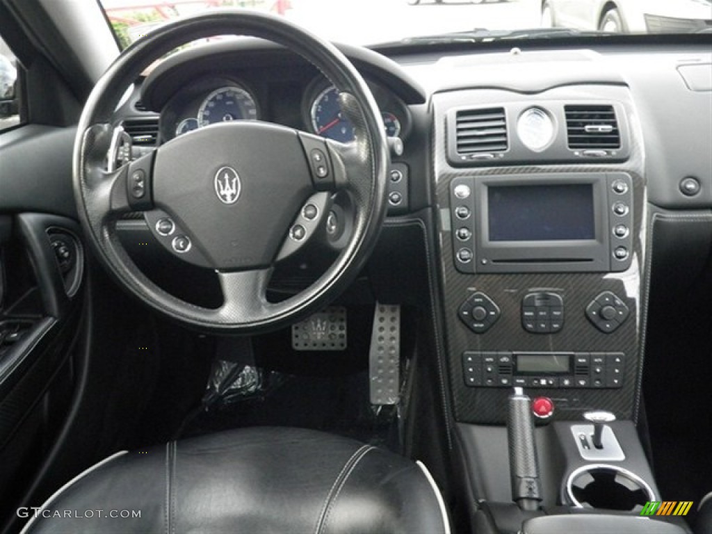 2006 Maserati Quattroporte Sport GT Nero Dashboard Photo #67308794