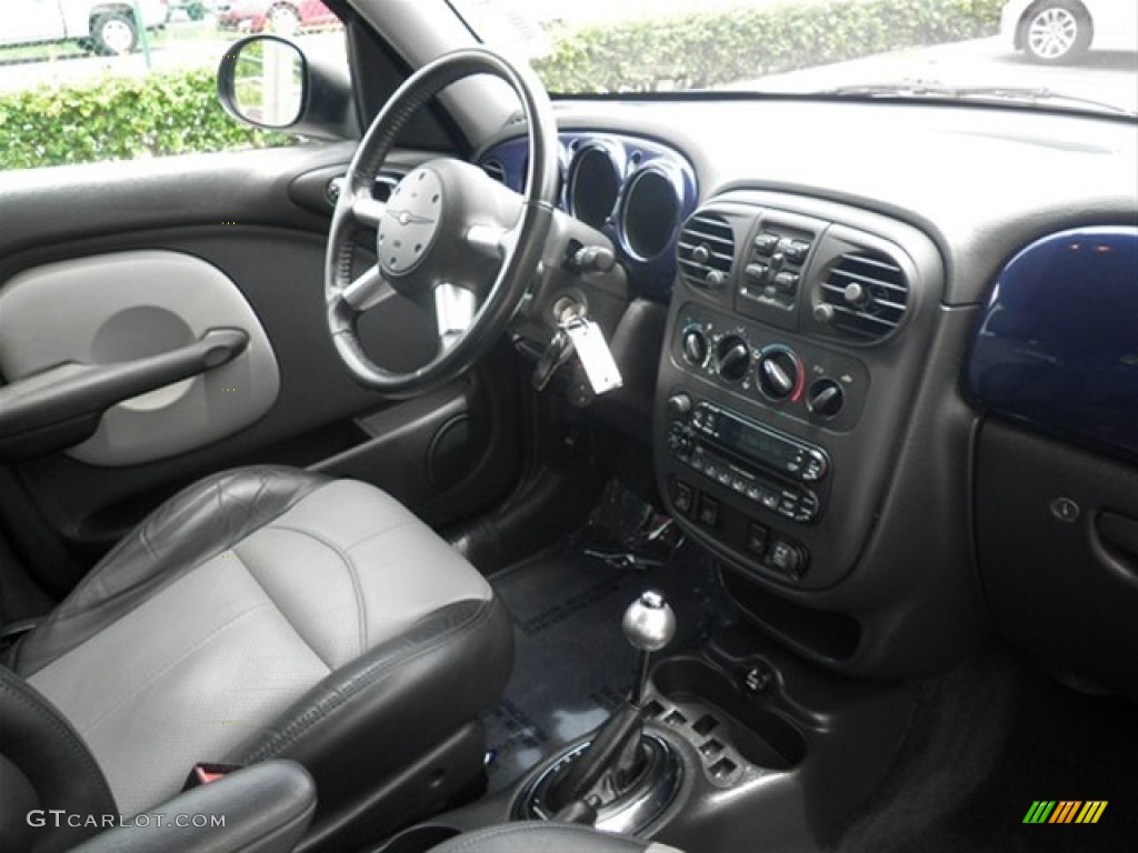 2004 PT Cruiser Dream Cruiser Series 3 - Midnight Blue Pearlcoat/Bright Silver Metallic / Dark Slate Gray photo #20