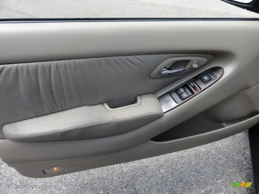 1999 Accord EX V6 Coupe - Dark Emerald Pearl / Gray photo #15