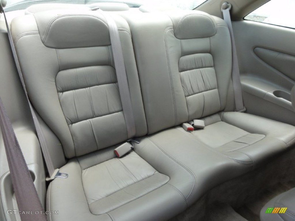 1999 Accord EX V6 Coupe - Dark Emerald Pearl / Gray photo #26