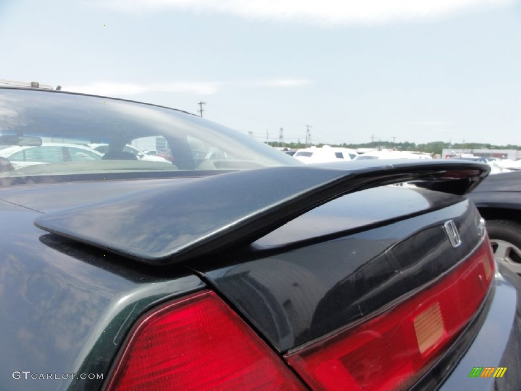 1999 Accord EX V6 Coupe - Dark Emerald Pearl / Gray photo #30