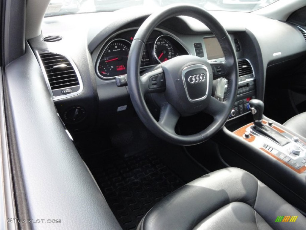 Black Interior 2009 Audi Q7 3.0 TDI quattro Photo #67310558