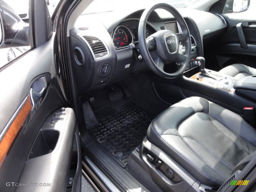 Black Interior 2009 Audi Q7 3.0 TDI quattro Photo #67310567