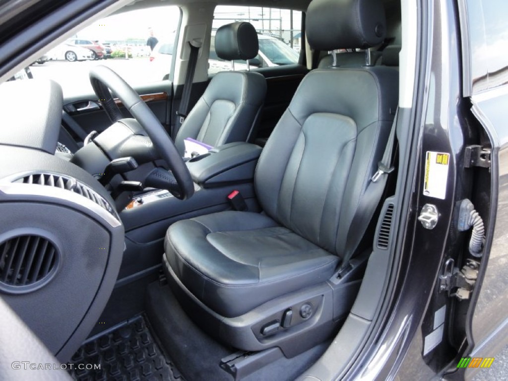 Black Interior 2009 Audi Q7 3.0 TDI quattro Photo #67310603
