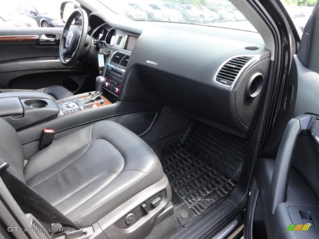 2009 Audi Q7 3.0 TDI quattro Black Dashboard Photo #67310612