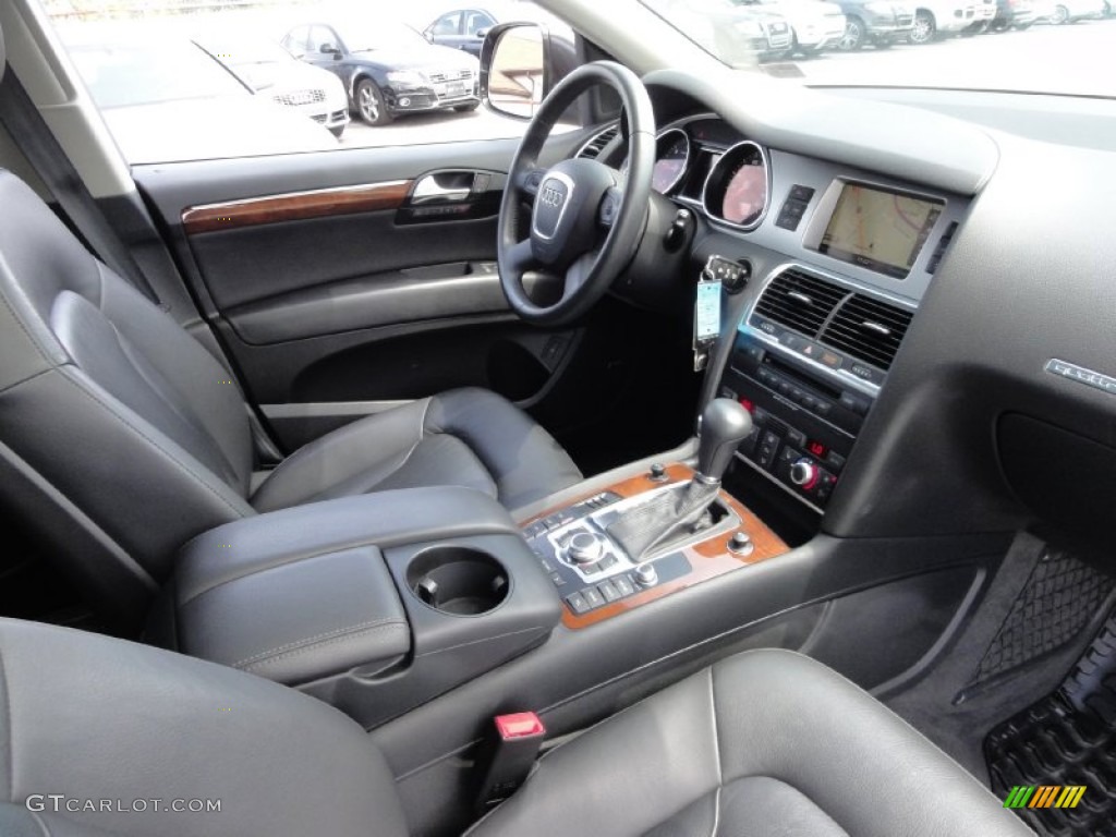 Black Interior 2009 Audi Q7 3.0 TDI quattro Photo #67310621