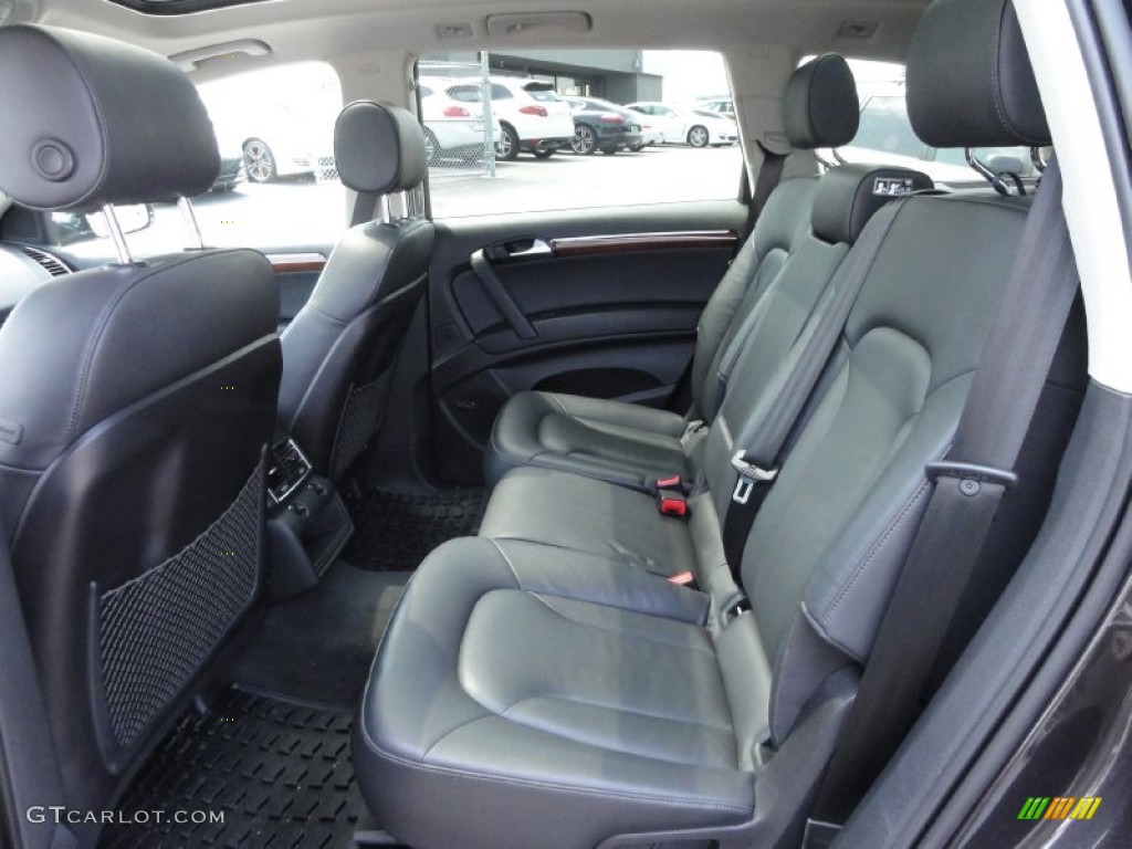 Black Interior 2009 Audi Q7 3.0 TDI quattro Photo #67310678