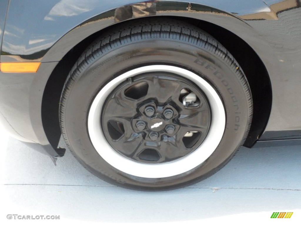 2011 Camaro LS Coupe - Black / Black photo #9